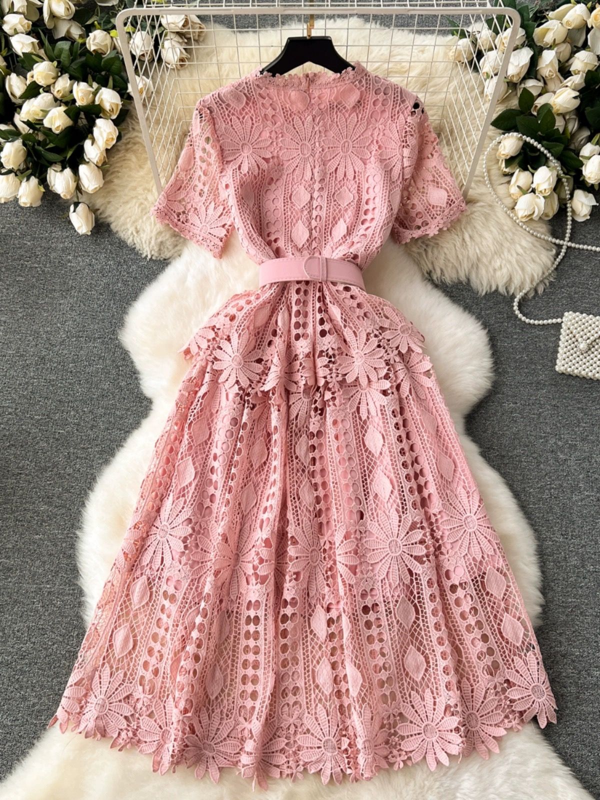 We are young lace dress FD742 image