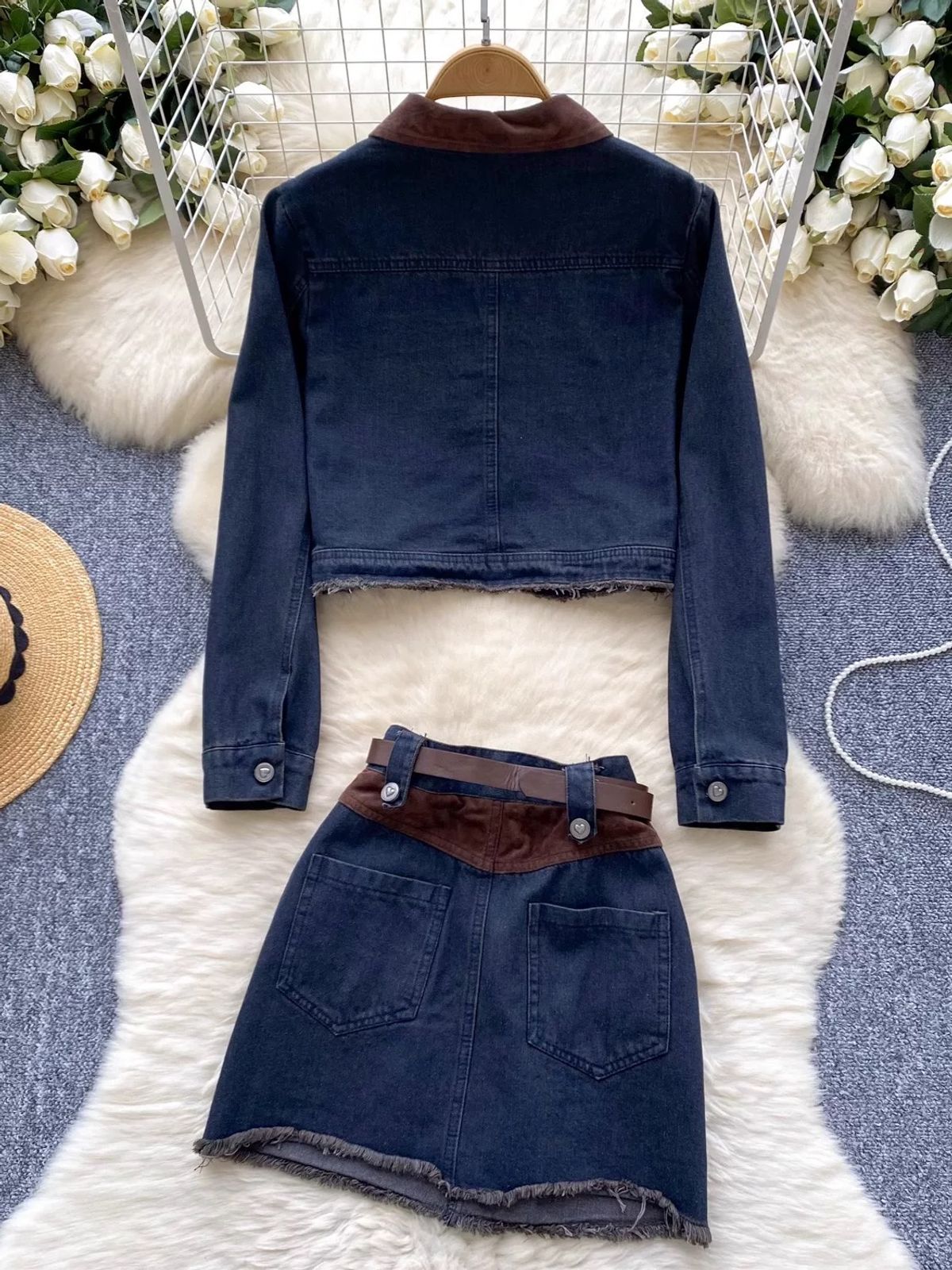 Dallas babe denim set DTP168 image