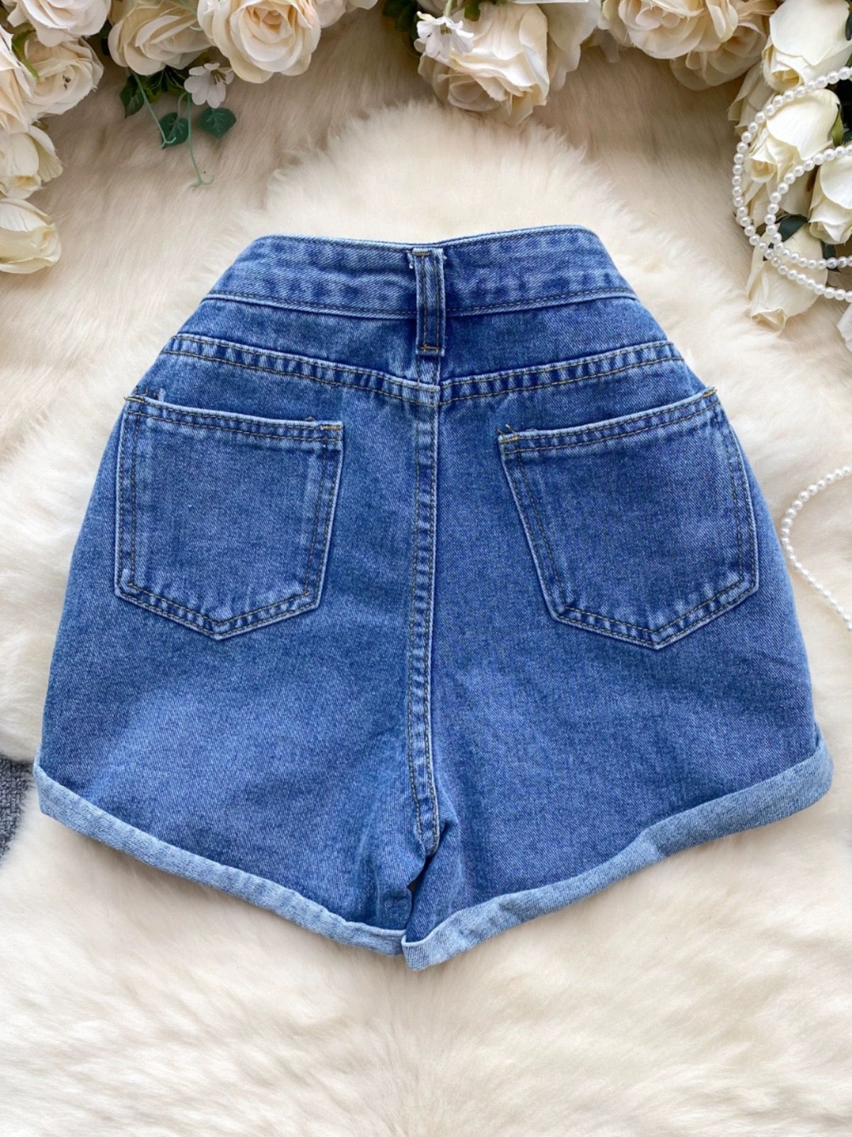 Not yours denim shorts DS107 image