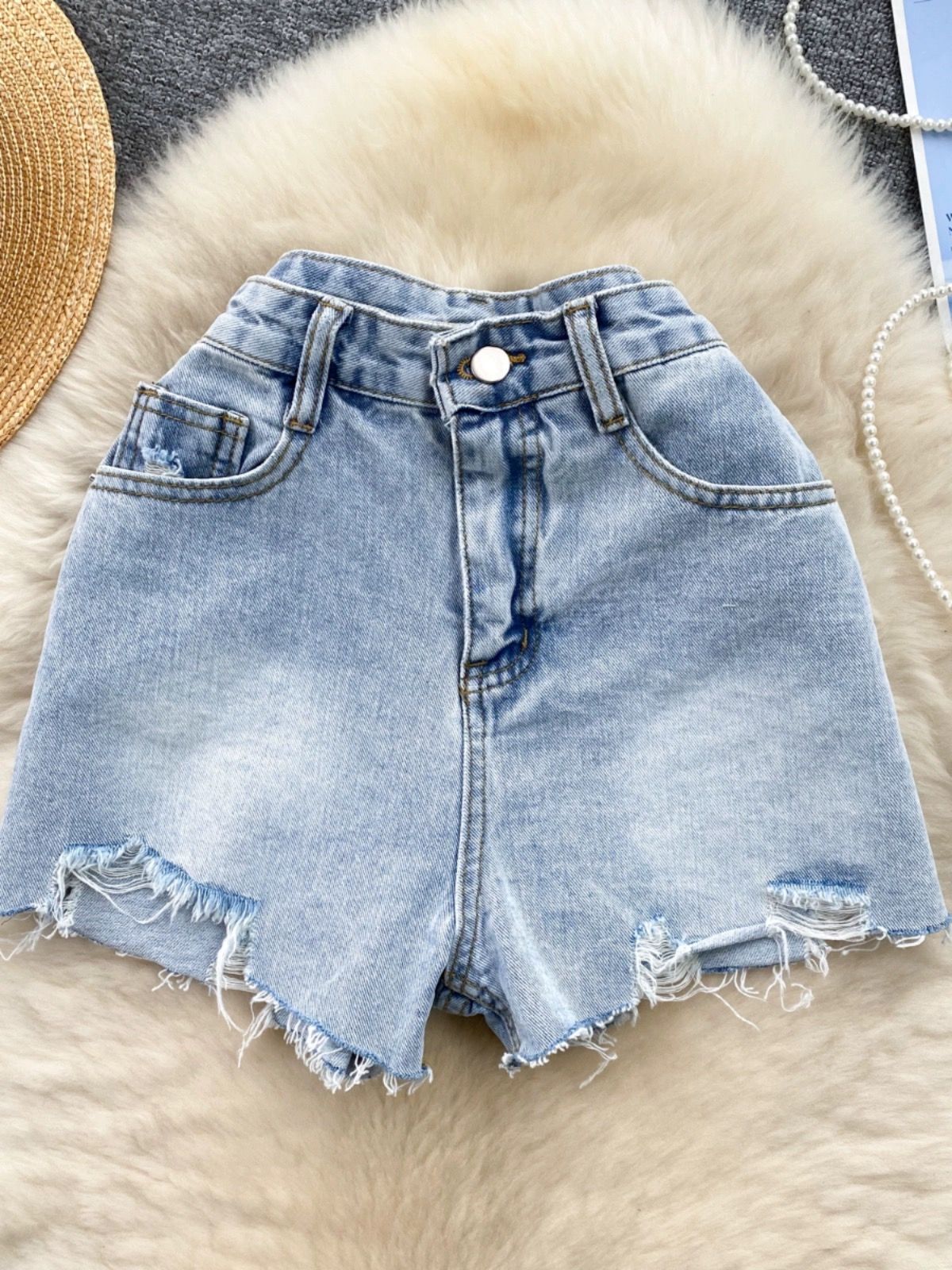 Sounds like a you problem denim shorts DS108 image