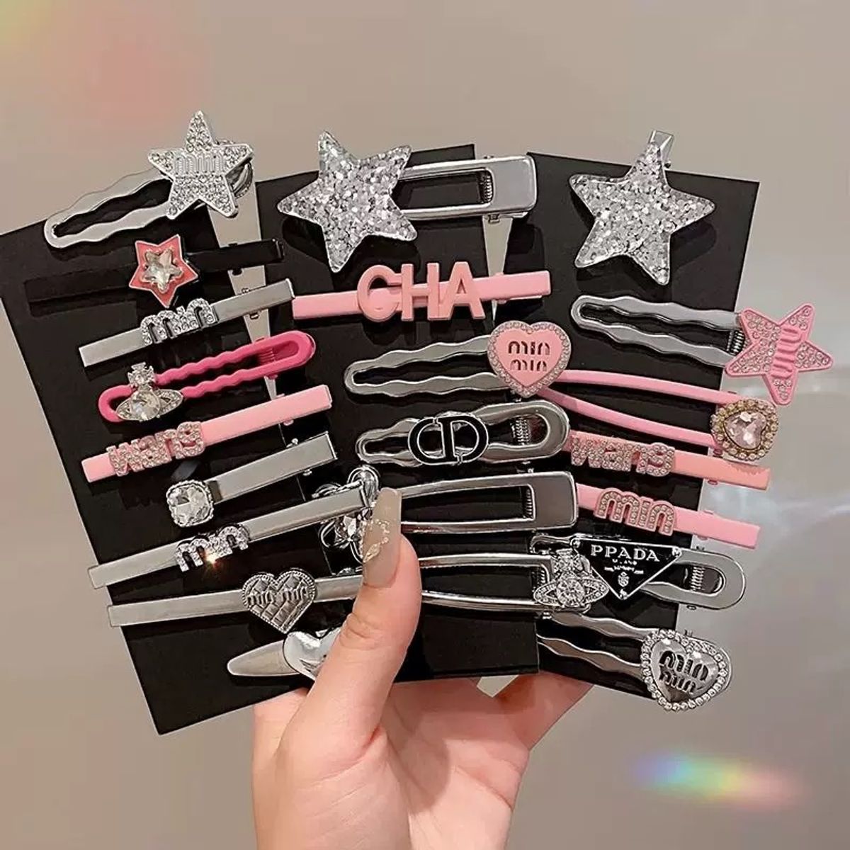 30 pcs hair clip set HA101 image