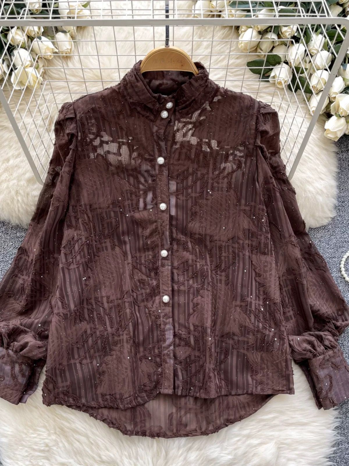 Lingering feelings blouse BZZ798 image