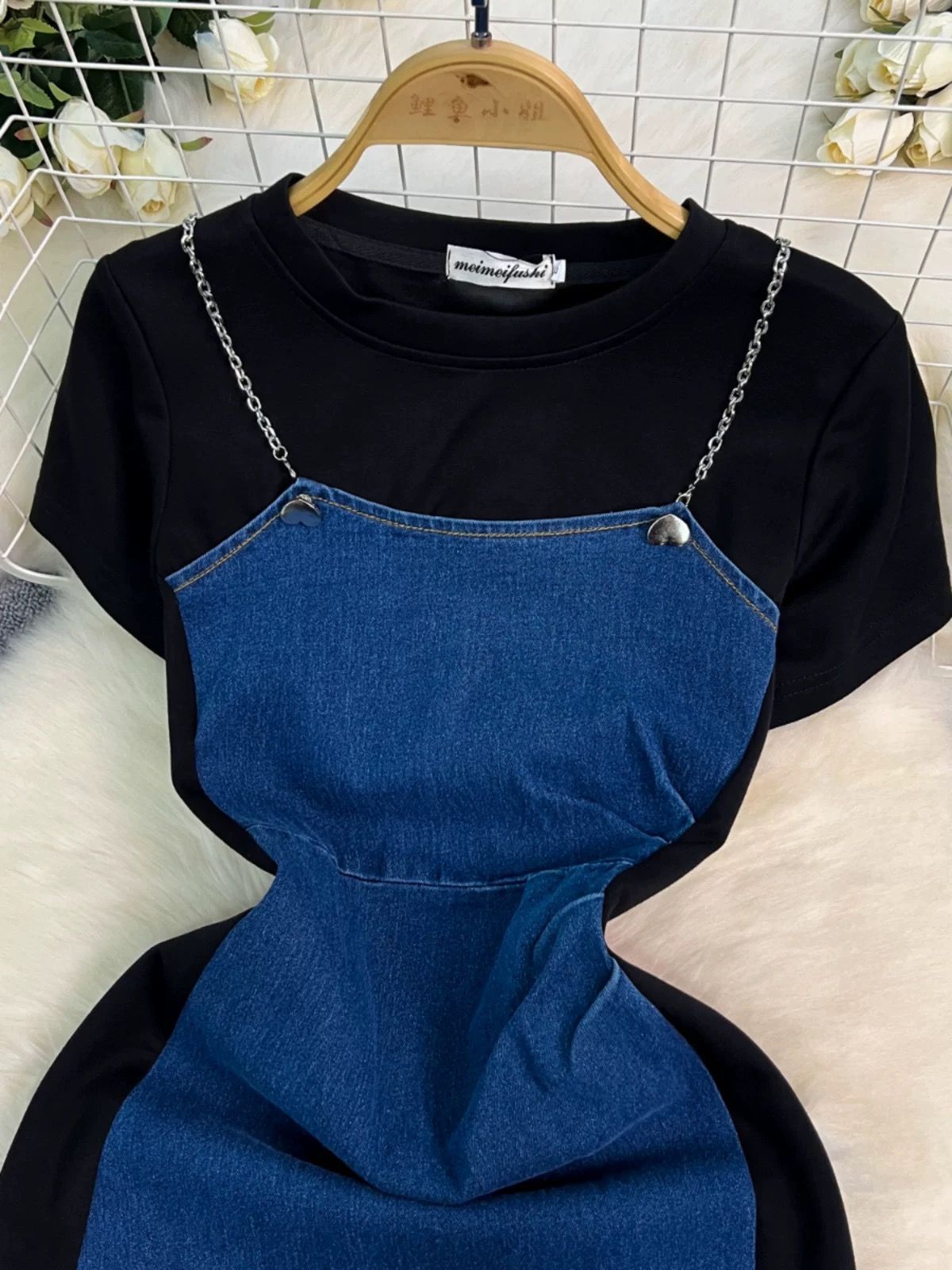 Reminder denim dress DBC121 image