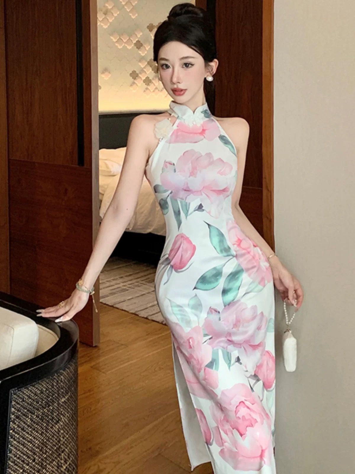 Sparkle away qipao dress Q234 image