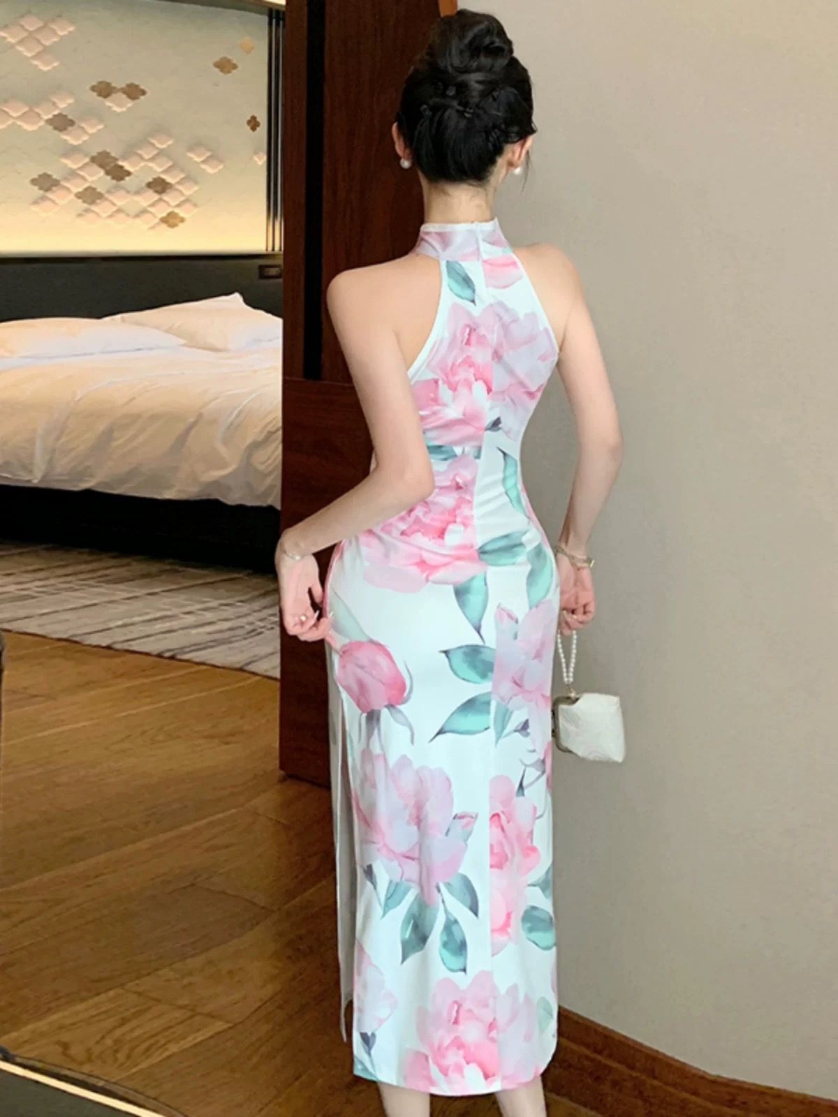 Sparkle away qipao dress Q234 image