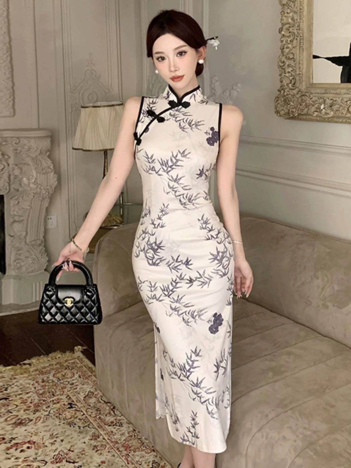 Mystery solved qipao dress Q196 image