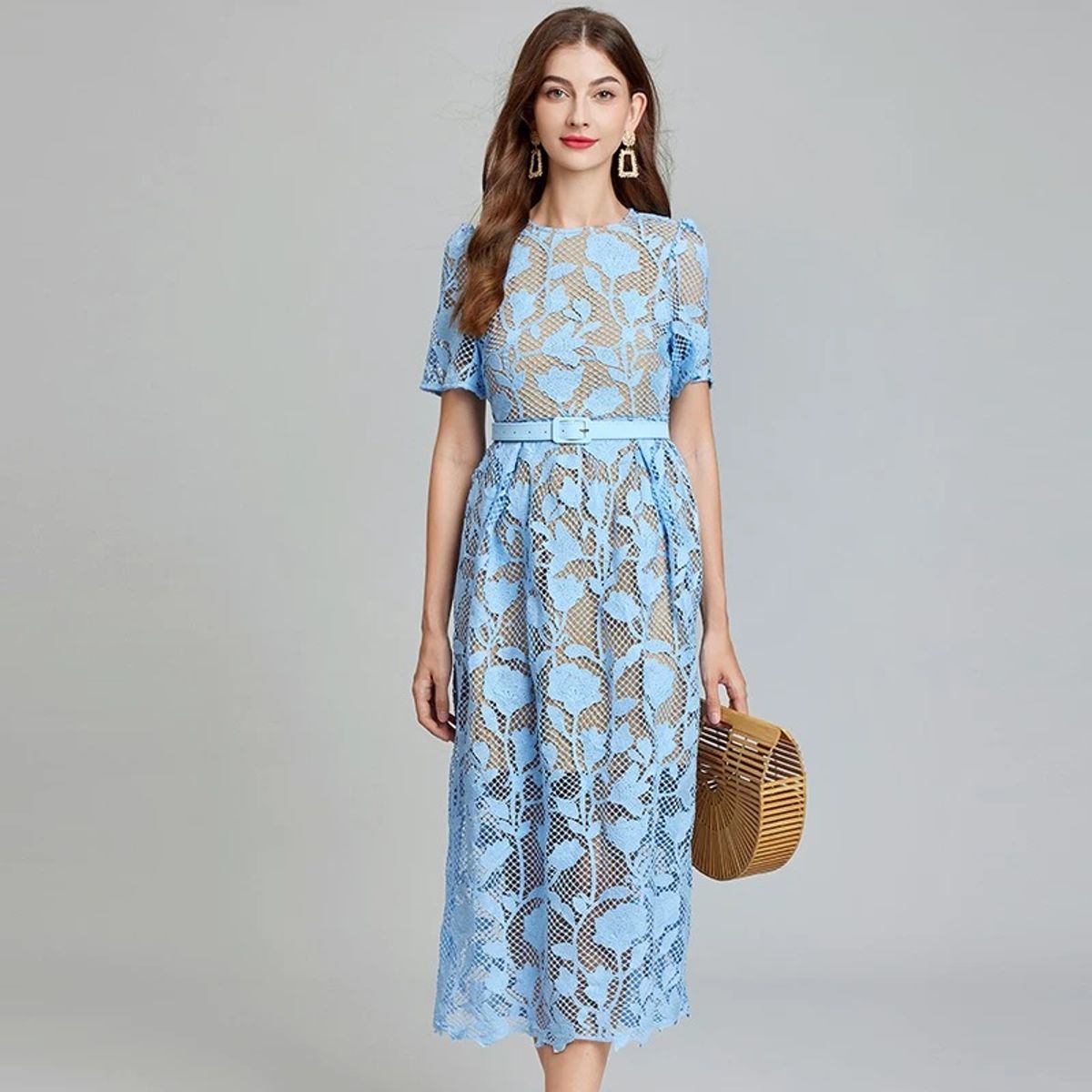 Elysian lace dress FD886 image