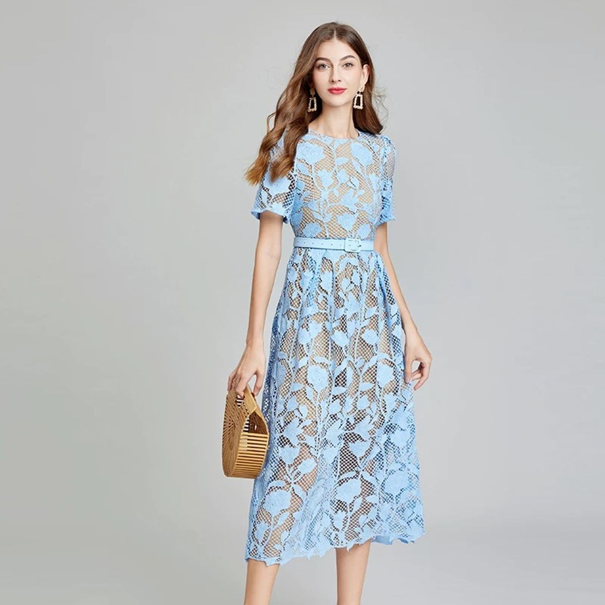 Elysian lace dress FD886 image