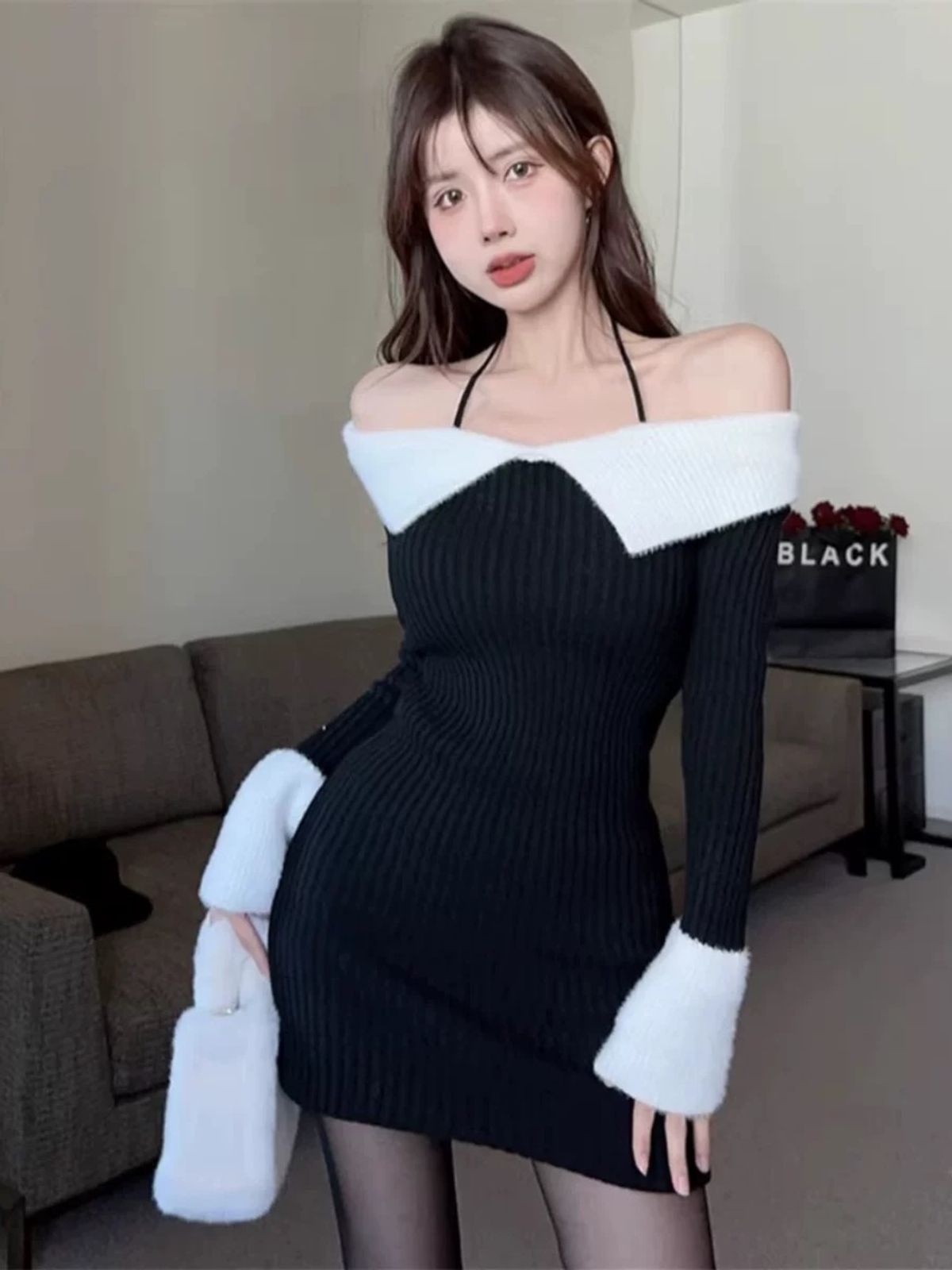 Just for fun knitted dress BBZZ2745 image