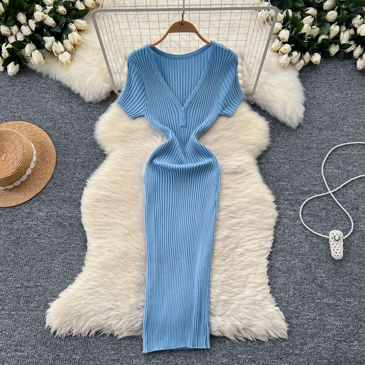 So irresistible dress knitted KBC256 image