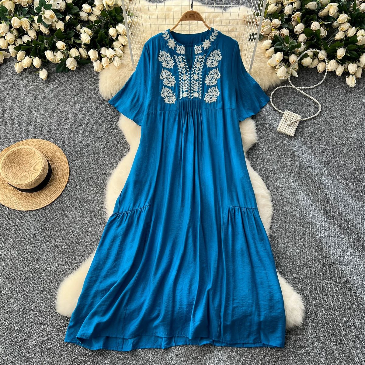 OG babe embroidery dress CD900 image