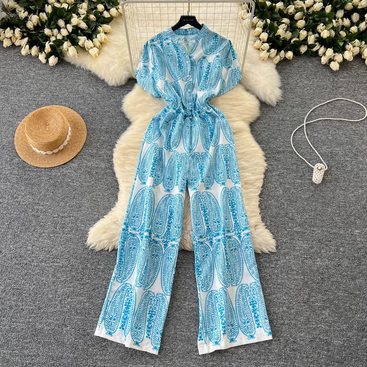 Feminine energy jumpsuit CJS176 image