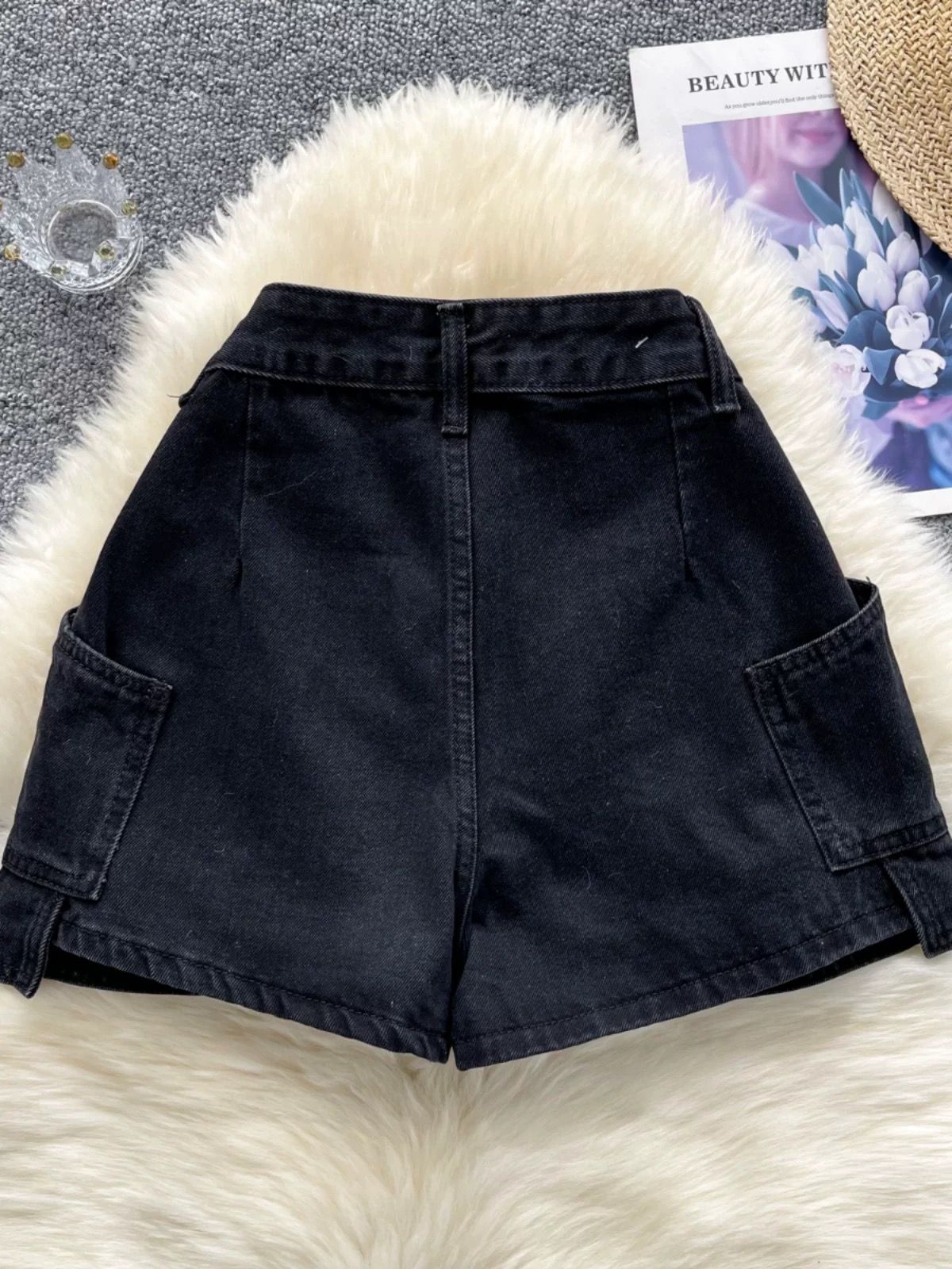 Believe in you denim shorts DS130 image