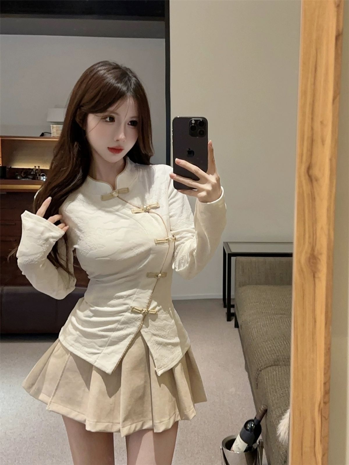 Downtown girl Korean top FTO108 image