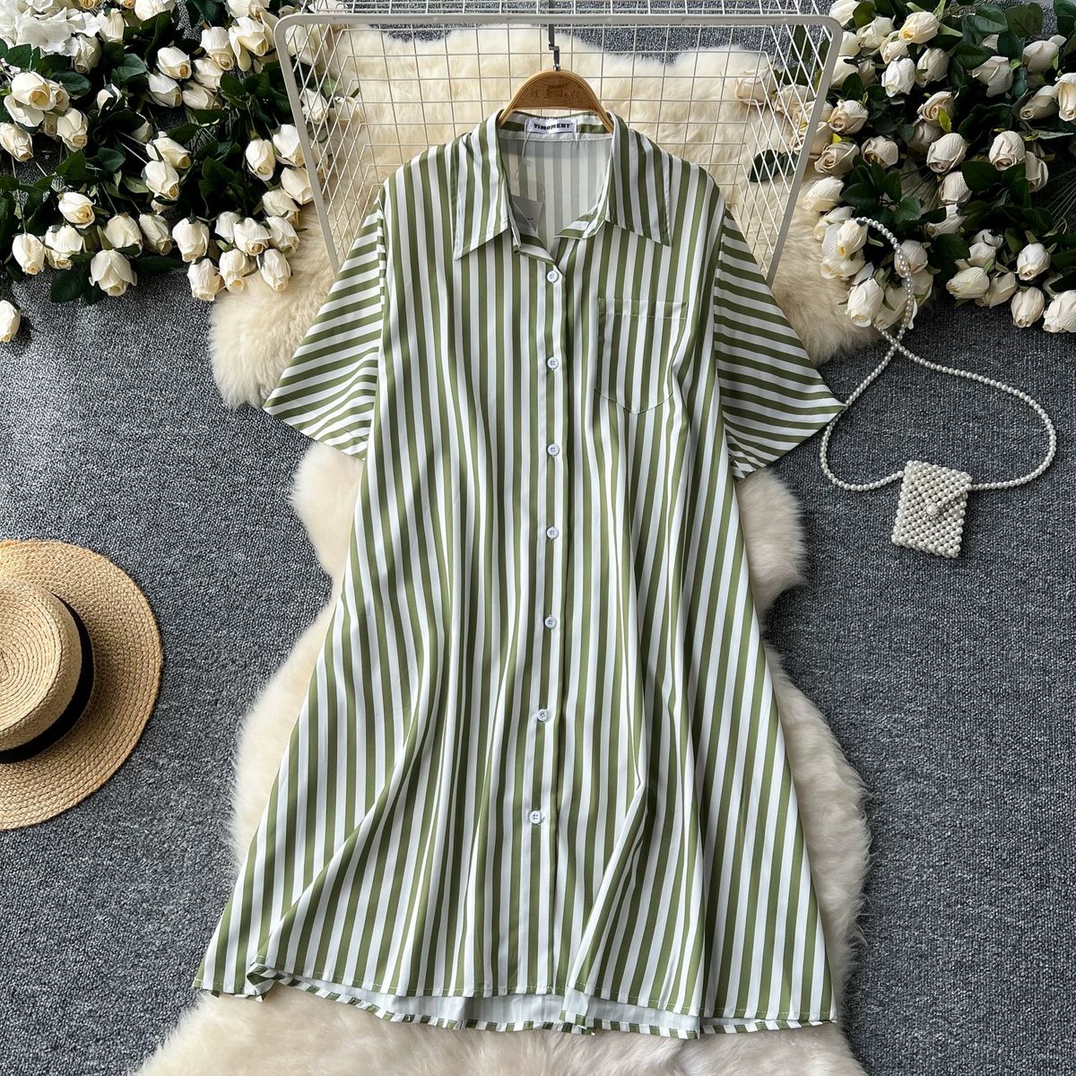 Luciana shirt dress  SD152 image