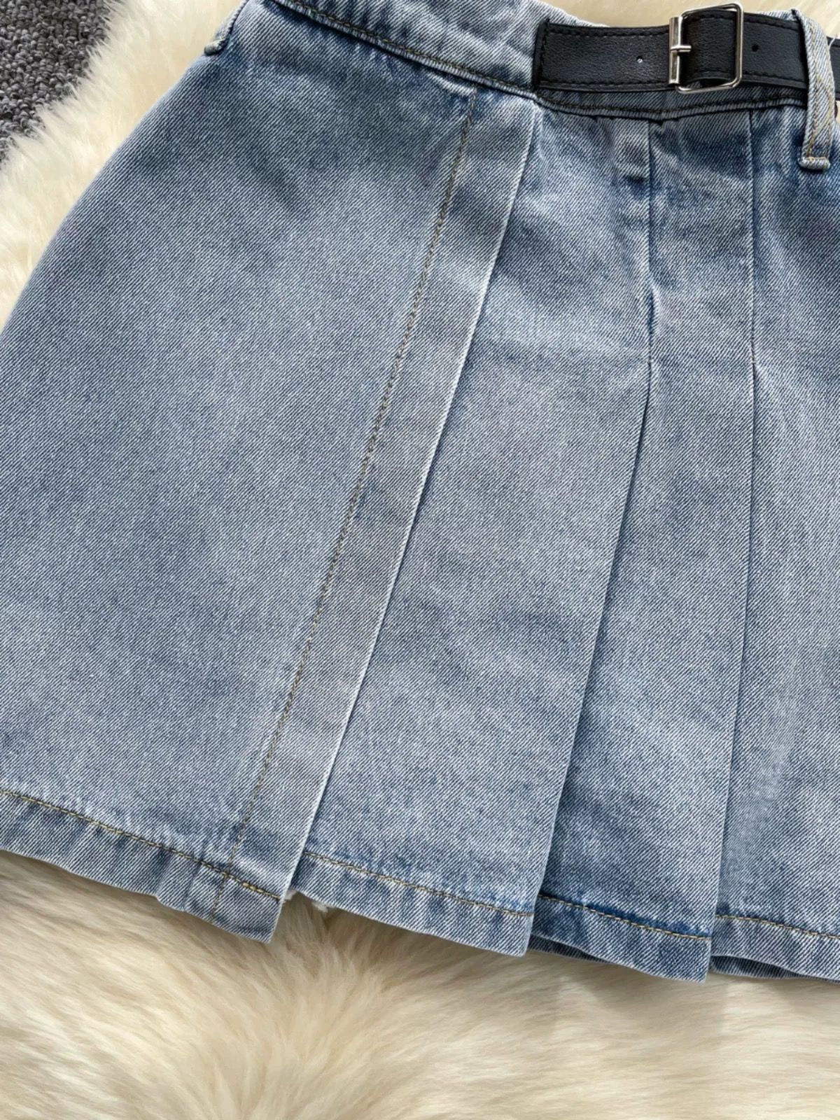 She has all access denim skirt DS110 image