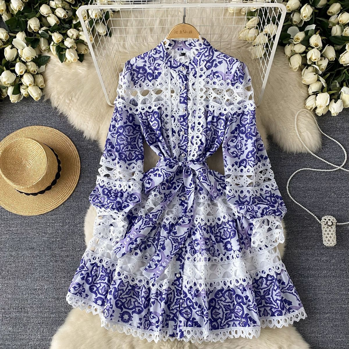 Call me daisy lace dress ED104 image