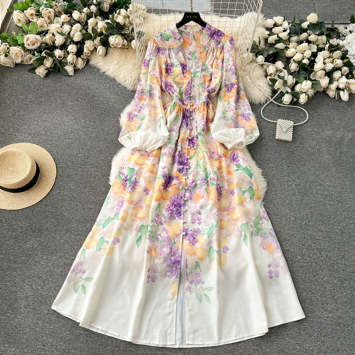 Serenity in paradise dress ED108 image