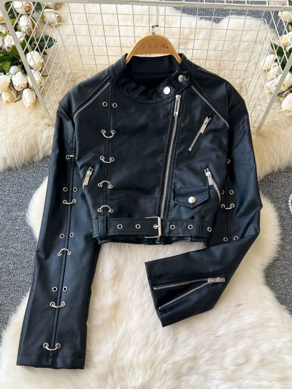 Tropic dream leather jacket LJ119 image