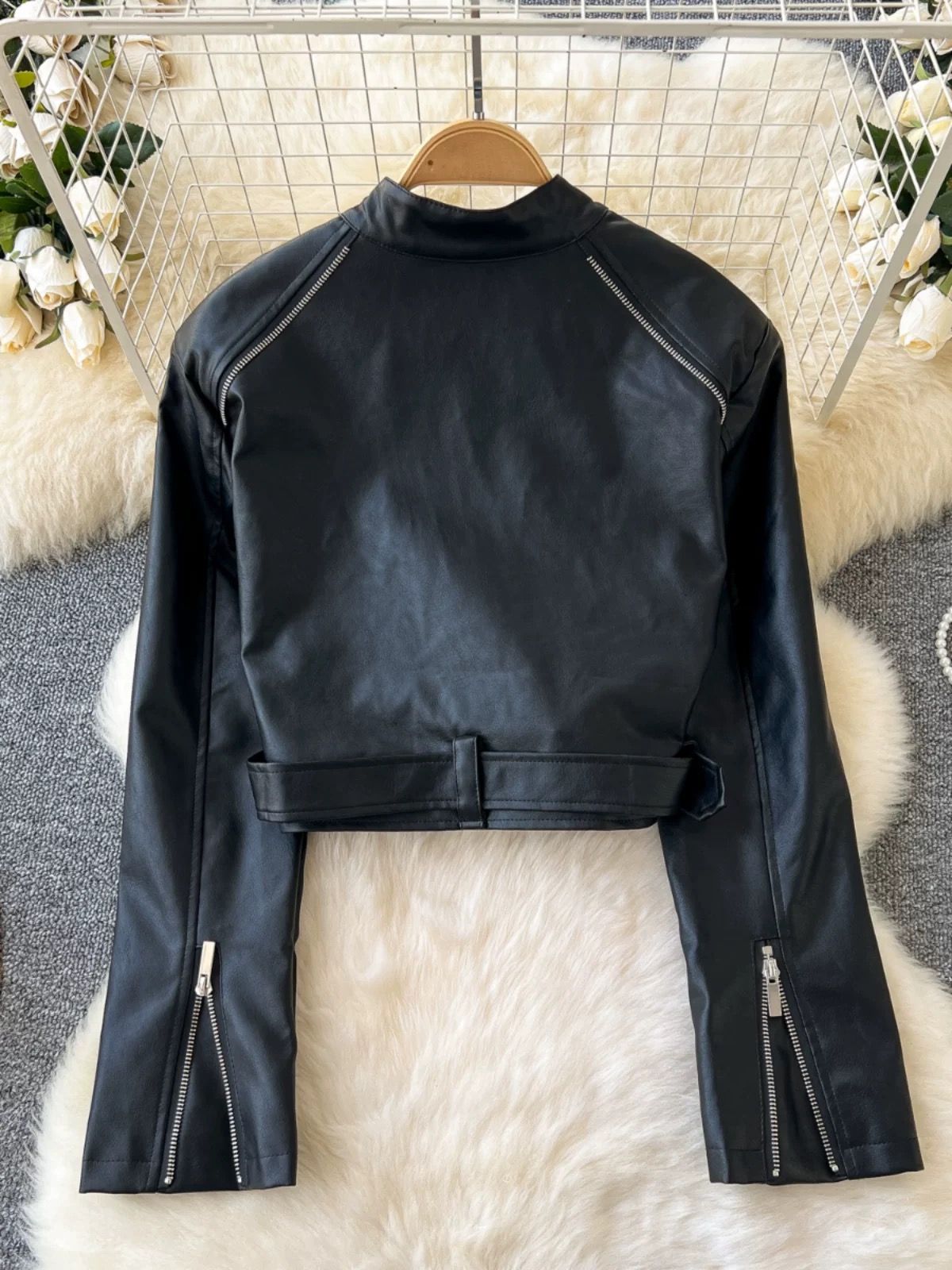 Tropic dream leather jacket LJ119 image