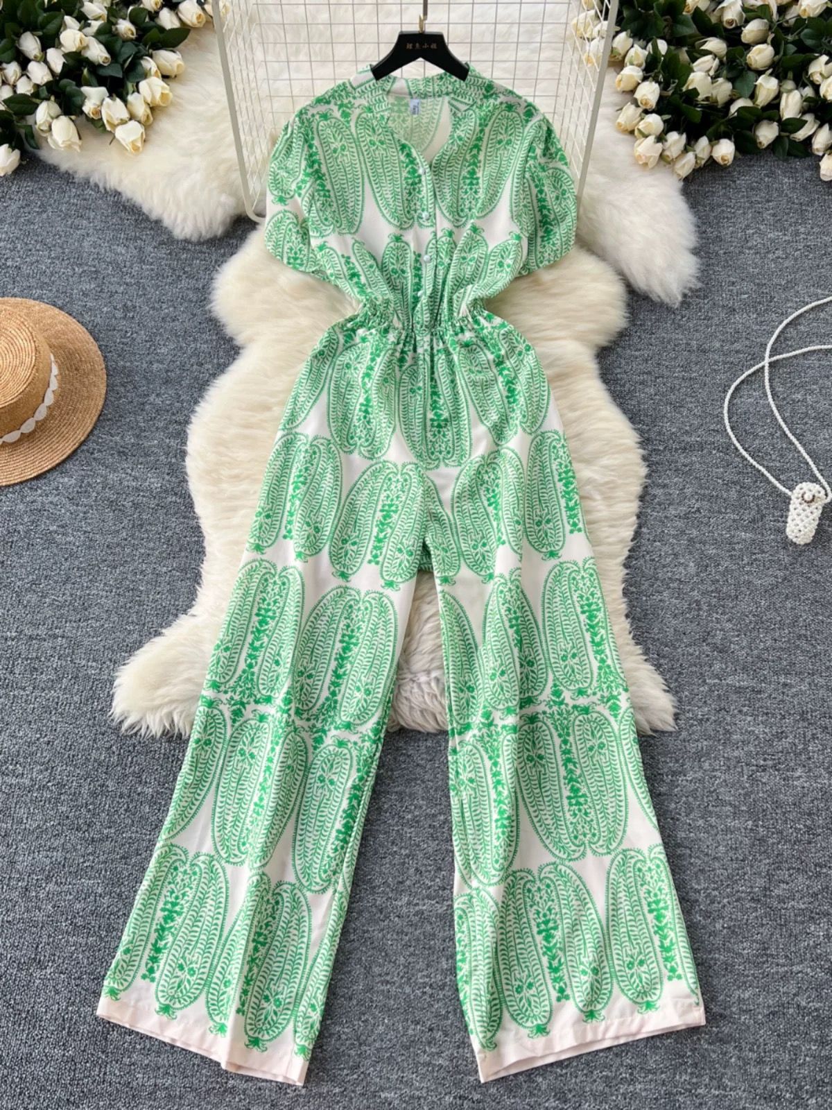 Feminine energy jumpsuit CJS176 image