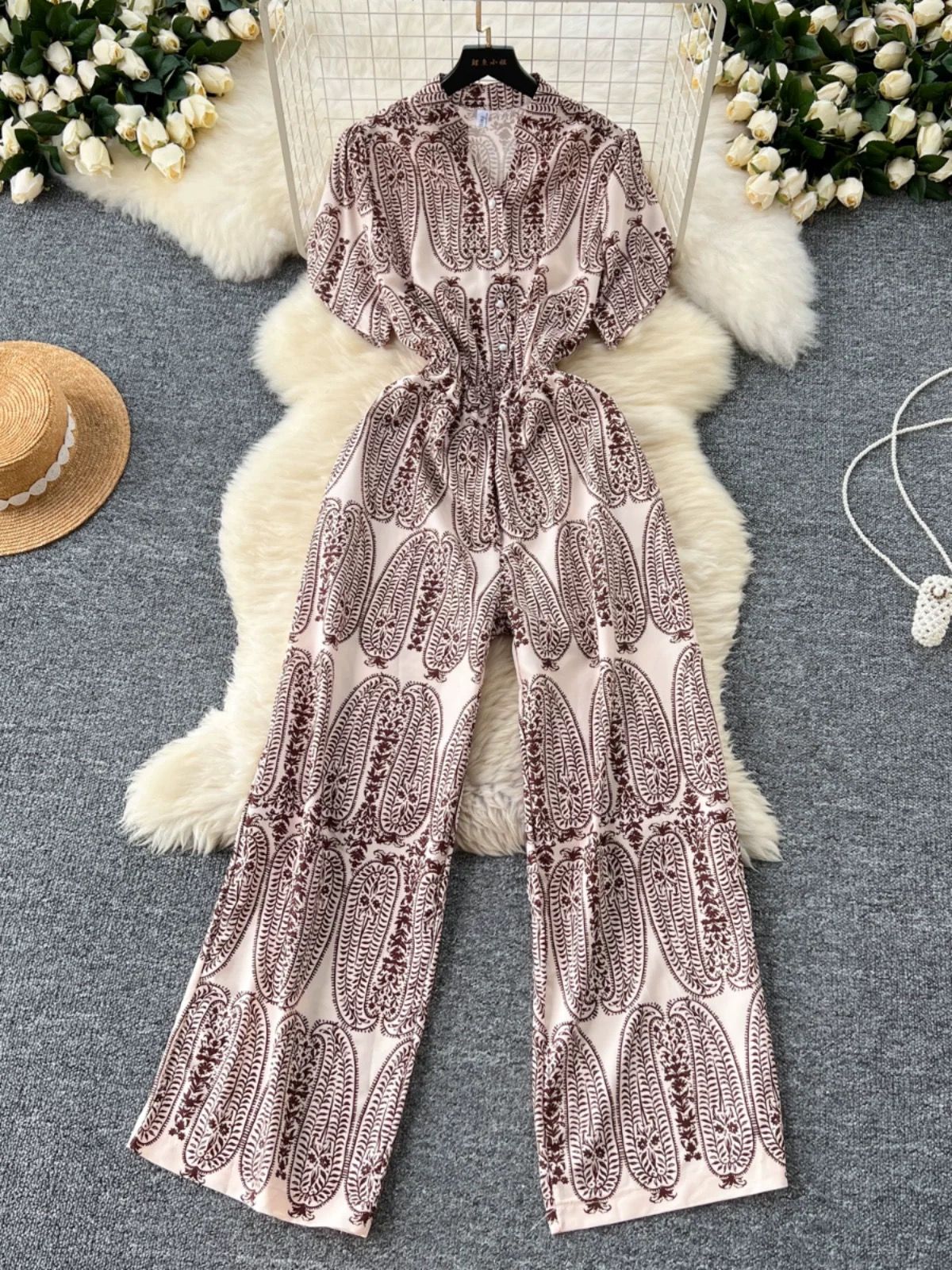 Feminine energy jumpsuit CJS176 image