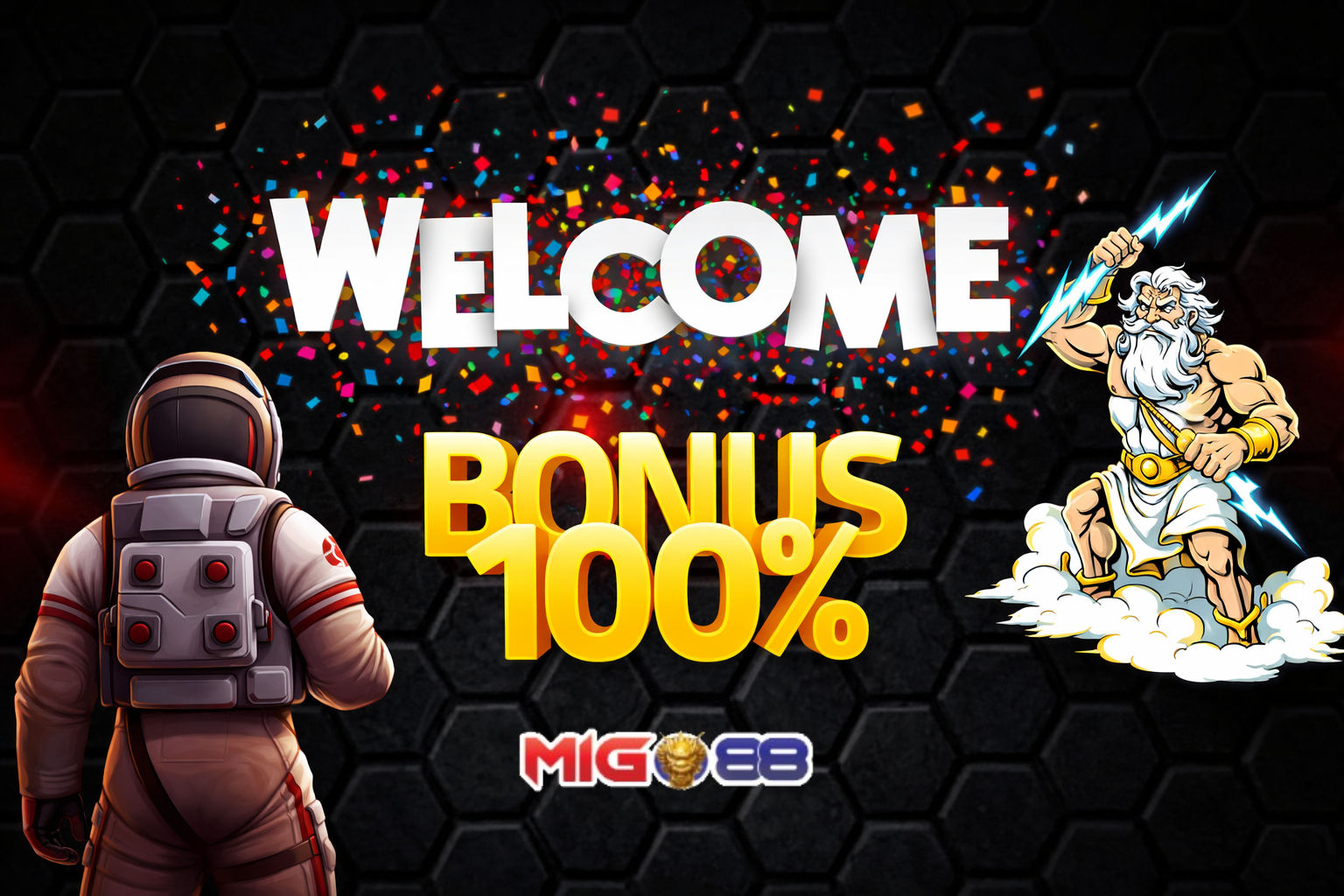 Pemain Baru? Welcome Bonus 100% di Migo88