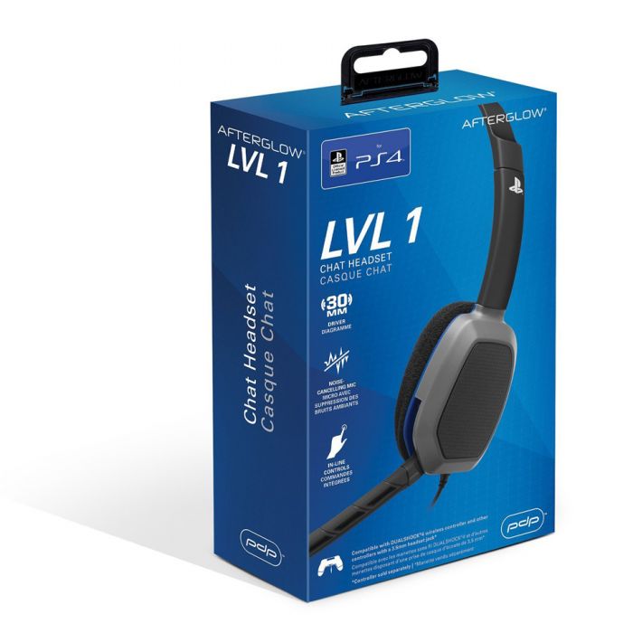 Afterglow LVL 1 Chat Headset for PS4