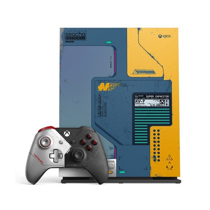 Xbox One X 1TB Cyberpunk 2077 Limited Edition Bundle