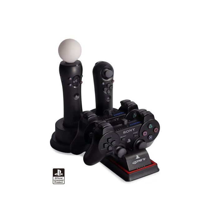 PS3 Move Officially Licensed 4Gamers Charging Suite