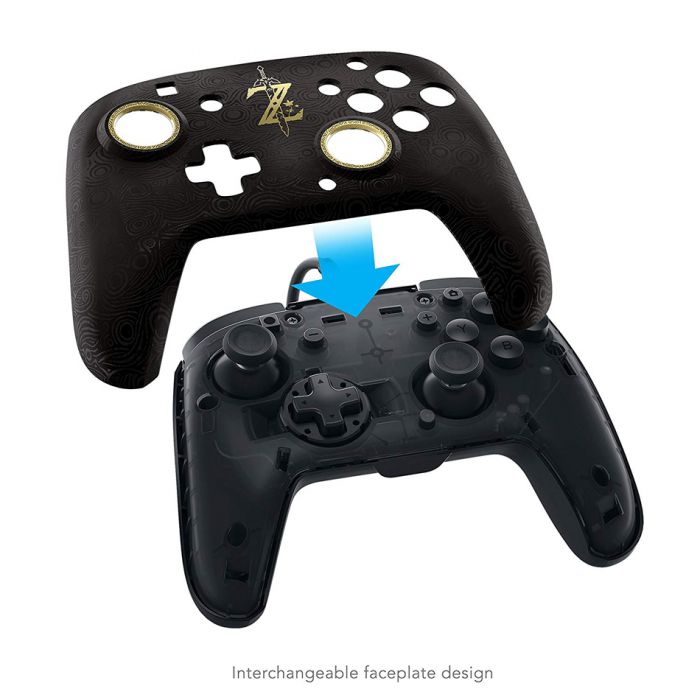 Nintendo Switch Pro Controller - Breath of the Wild-Wechselschale