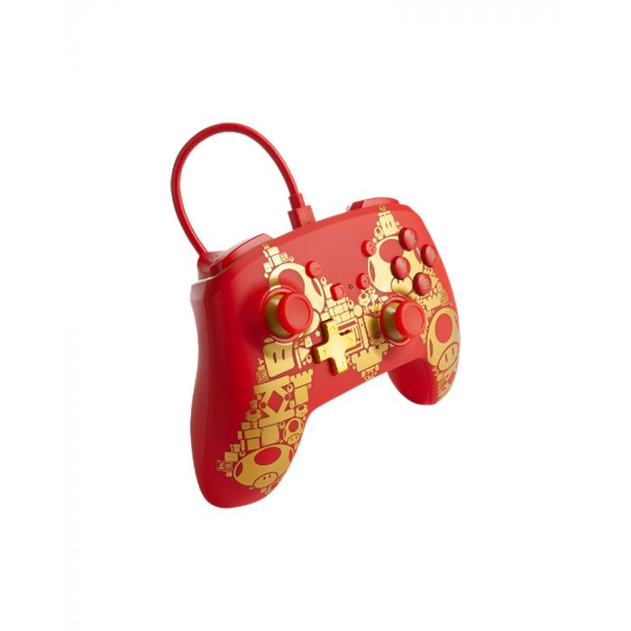 PowerA Enhanced Wired Golden M Nintendo Switch Controller
