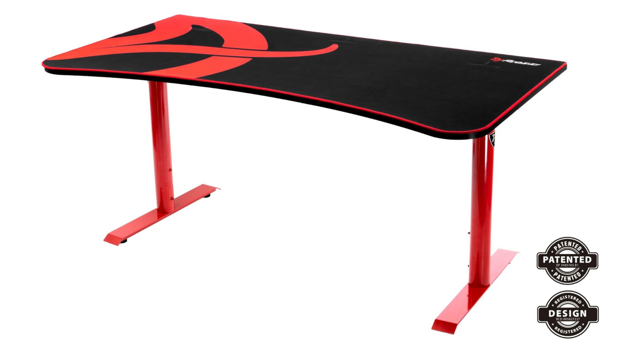 Arozzi Arena Gaming Desk - Red