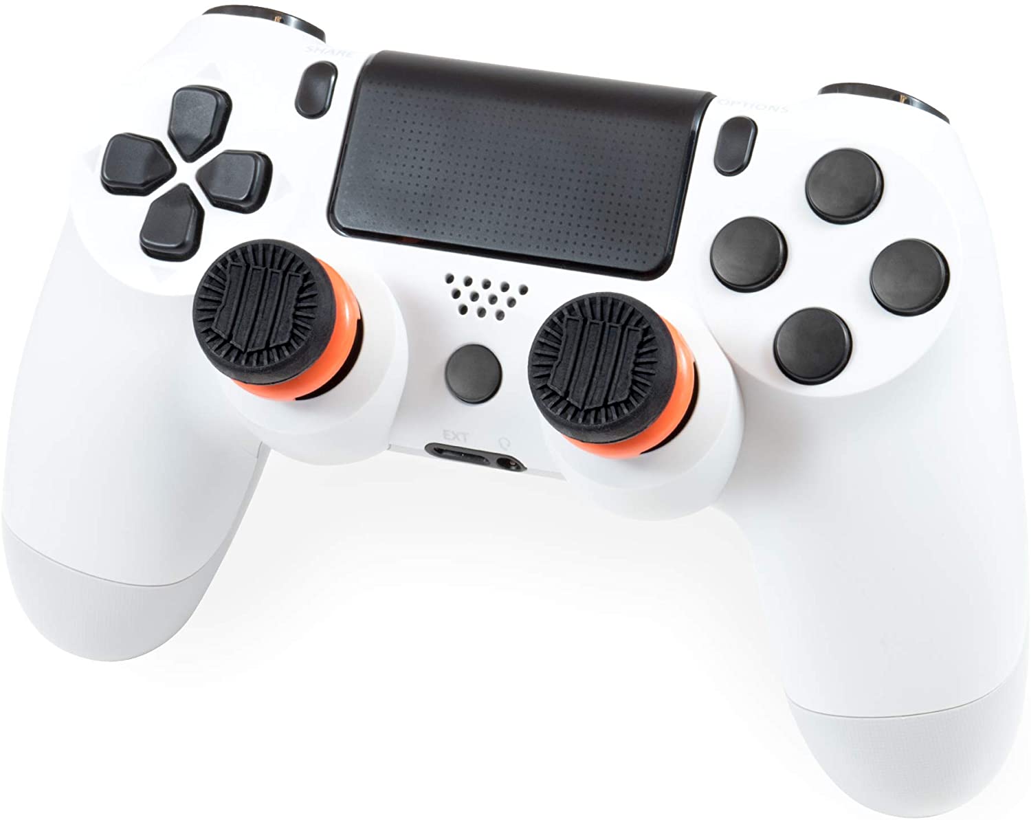 KontrolFreek Call of Duty: Black Ops 4 for PS4 and PS5 Thumbsticks - Black/Orange