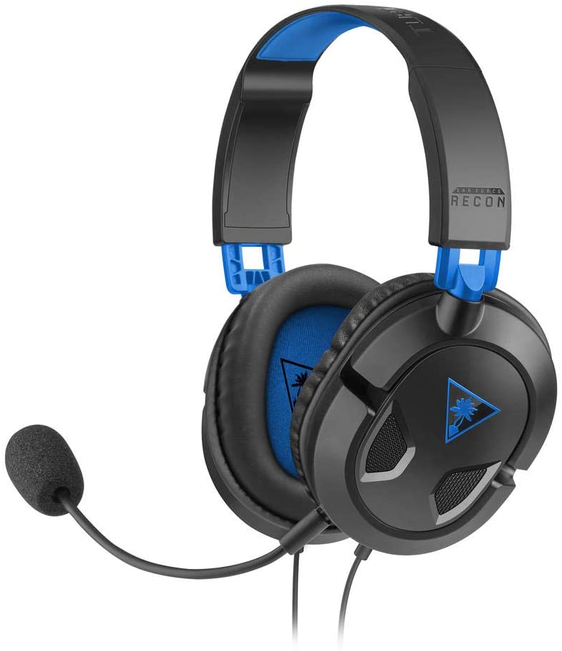 Turtle Beach Ear Force Recon 50P Stereo Gaming Headset, Blue (PlayStation 4)