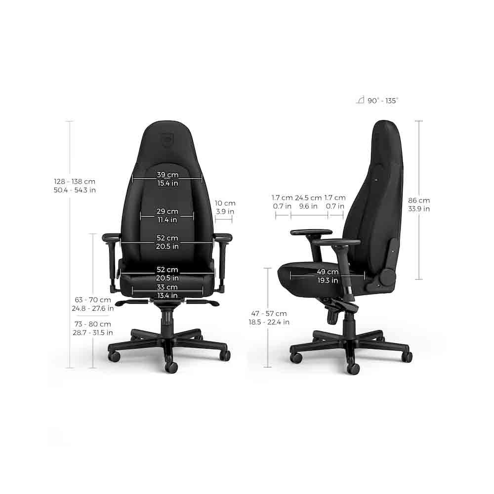 Gamkart NOBLECHAIRS ICON BLACK EDITION