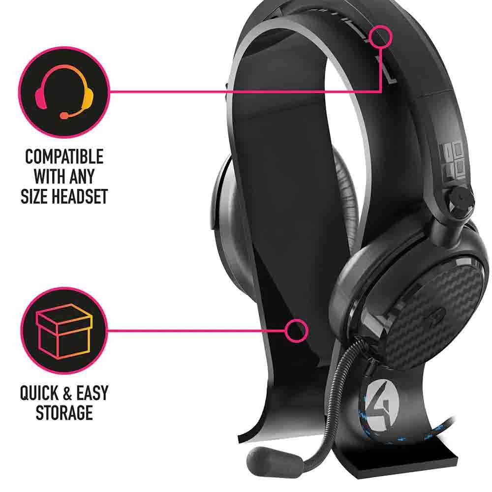 4Gamers Headset Stand (Black)