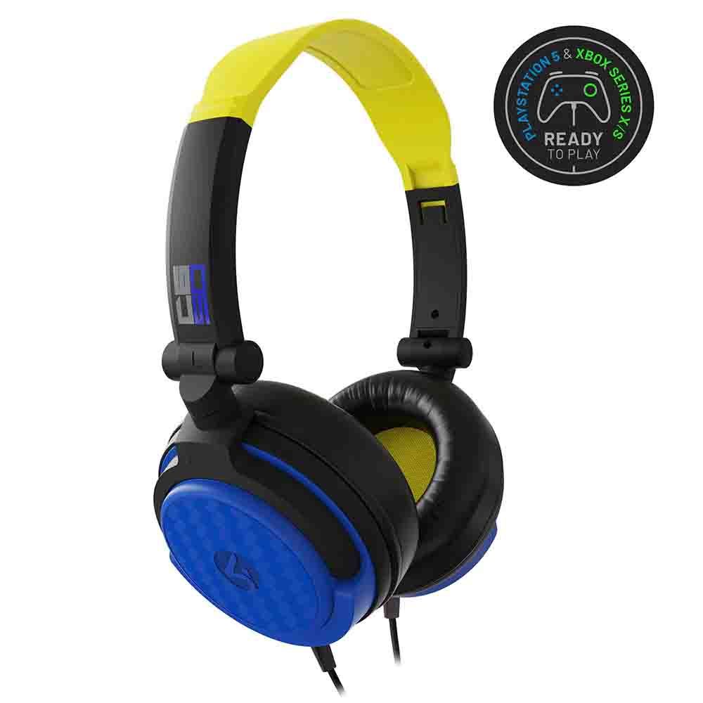 4Gamers C6-50 Wired Gaming Headset (Neon Yellow & Blue) - Xbox Series X