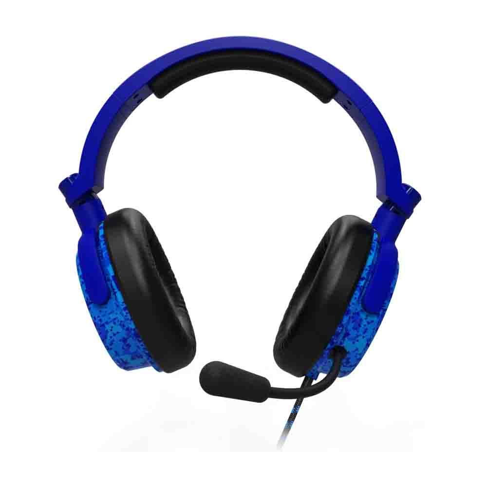 4Gamers C6-100 Gaming Headset - Blue Camo