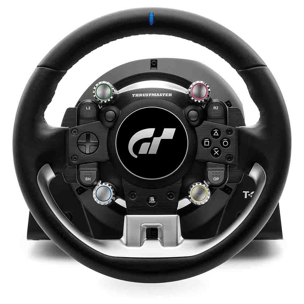 Thrustmaster T-GT II Racing Wheel with Set of 3 Pedals, PS5, PS4, PC