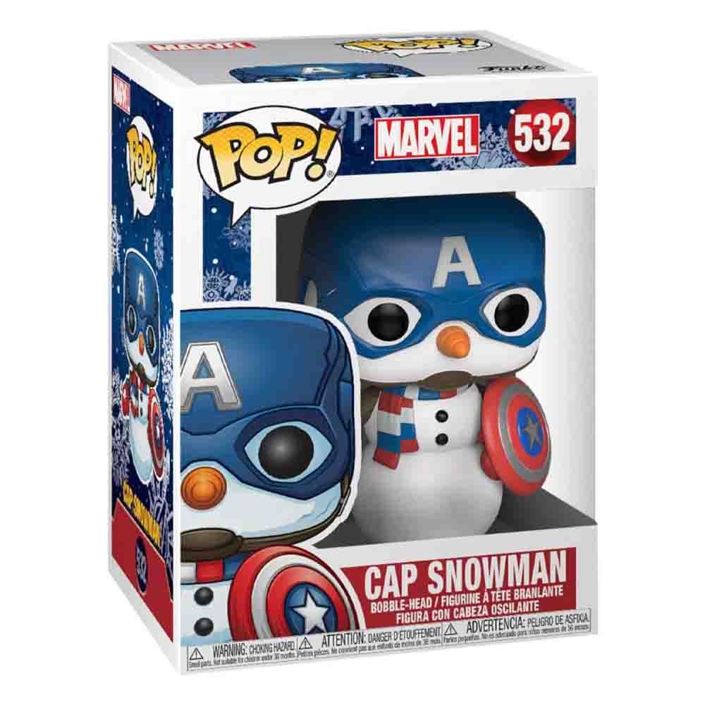 Funko Pop! Marvel: Holiday Captain America