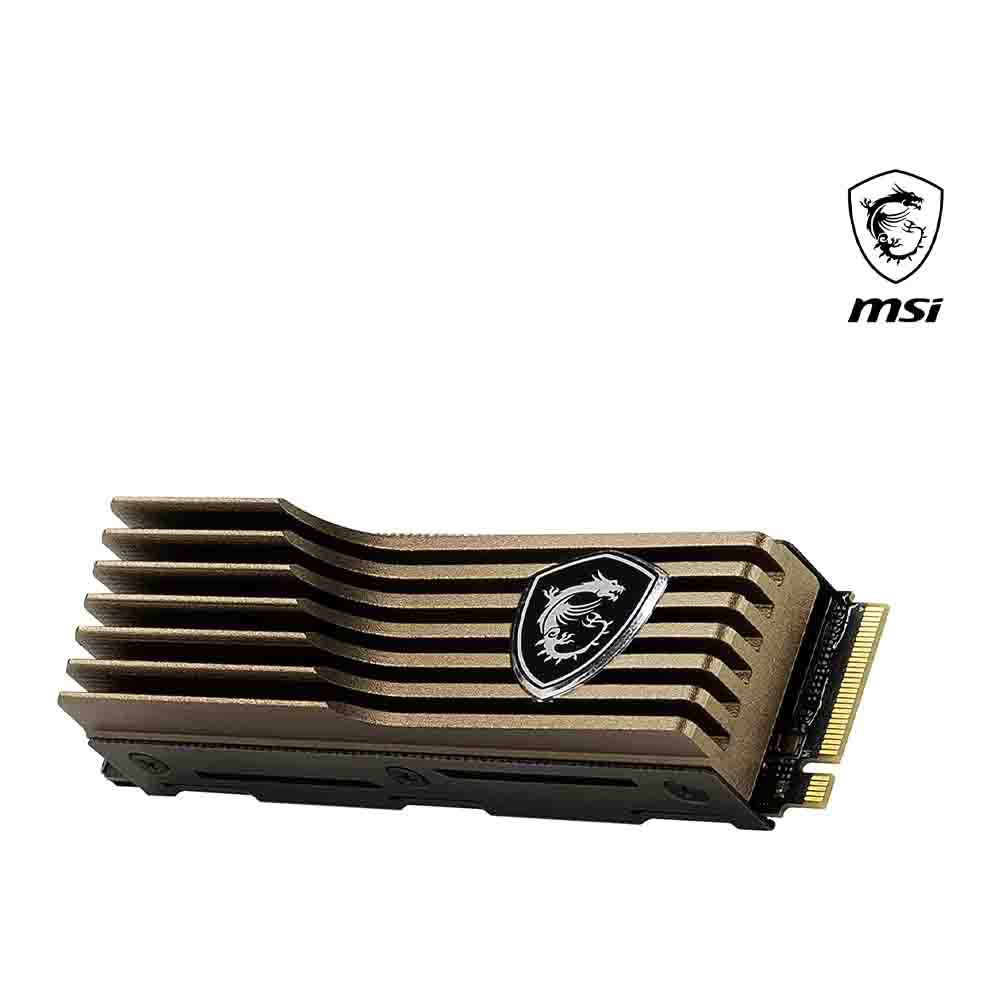 Msi Spatium M480 Pcie 4.0 Nvme M.2 2Tb Hs Internal Ssd Pcie Gen4 Nvme 1.4 3D Nand 1400 Tbw - Bronze, S78-440Q100-P83