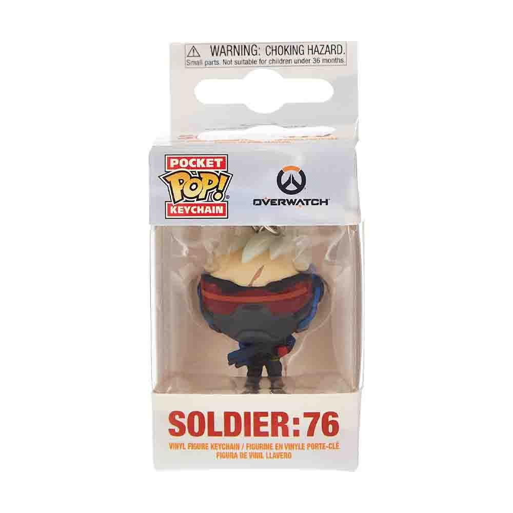 Funko Pocket Pop! Keychain: Overwatch Soldier 76