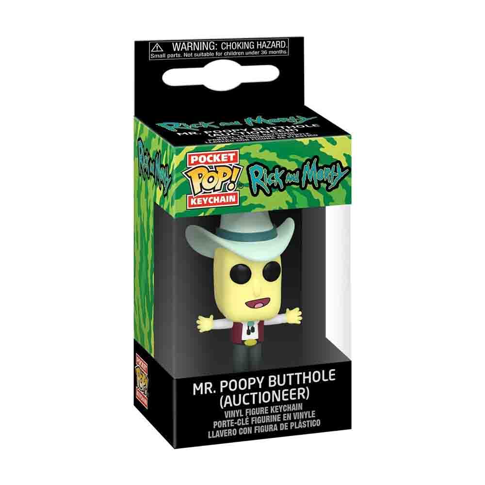 Funko Pocket Pop! Keychain: Rick And Morty - Mr. Poopy Butthole