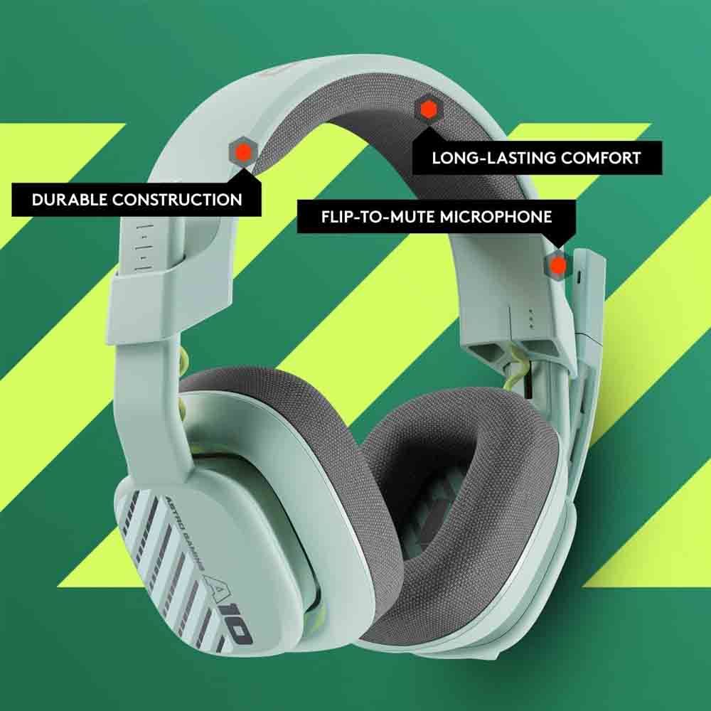 Astro A10 Gaming Gen 2 Wired Headset Mint