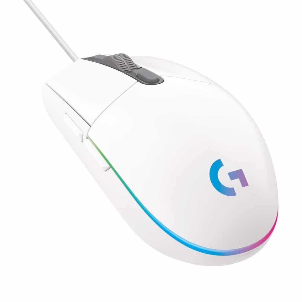 Logitech G102 Wired Gaming Mouse White