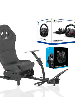 Armonbrain Full-Force Racing Simulator Playseat | Logitech G29 and Gear Shifter Bundle
