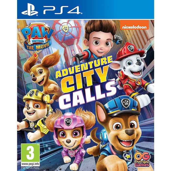 Paw Patrol Adventure City Calls PS4