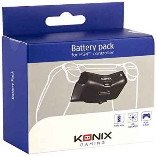 Konix Powerpack for PS4 Controller - Black