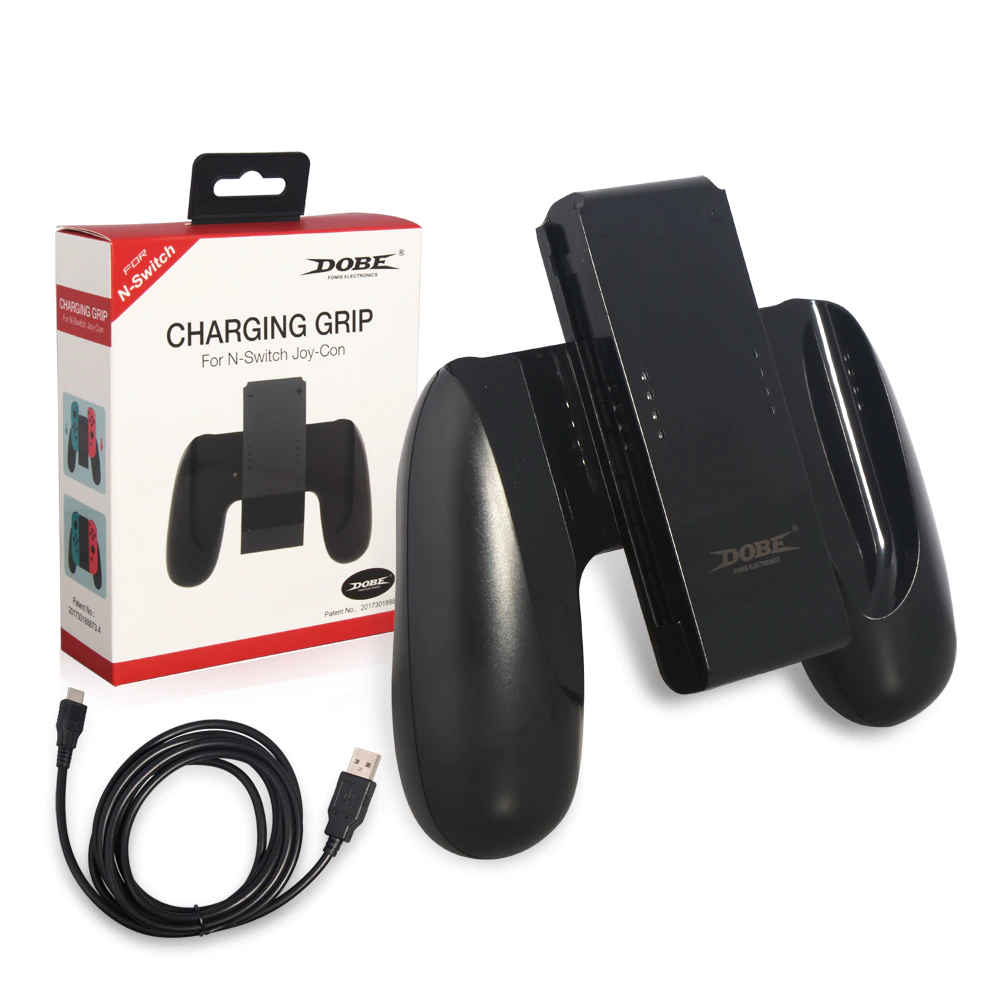 Charging Handle Grip Controller Charger Dock Holder for Nintendo Switch Joy-Con